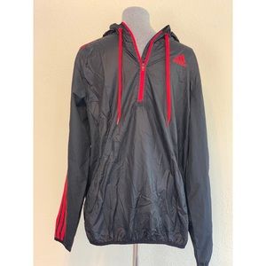 Men’s Adidas Hooded Pullover Windbreaker